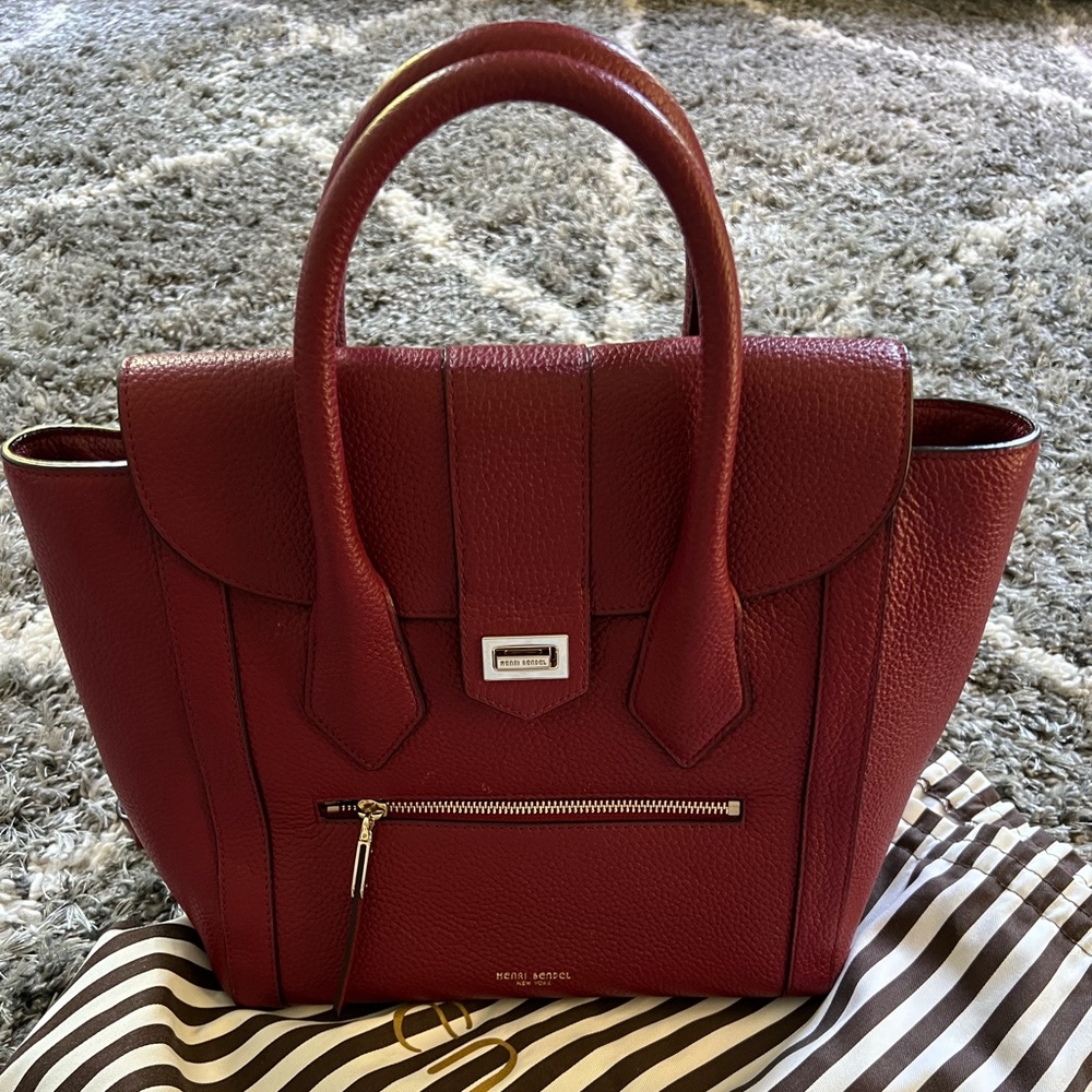 Henri Bendel Rivington Convertible Flap Backpack